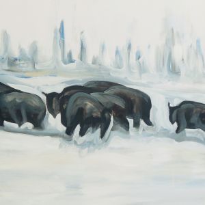 Nathalie Letulle, BISON BACK TO THE RANCH