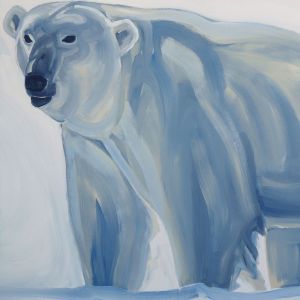Nathalie Letulle, BLUE POLAR BEAR 1