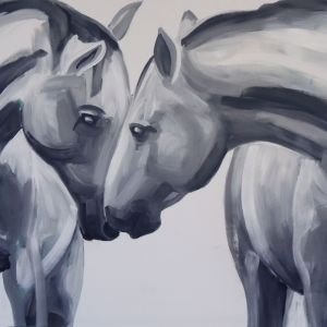 Nathalie Letulle, TWIN HORSES